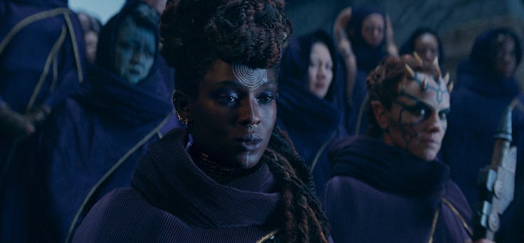 Jodie Turner-Smith and Margarita Levieva in The Acolyte