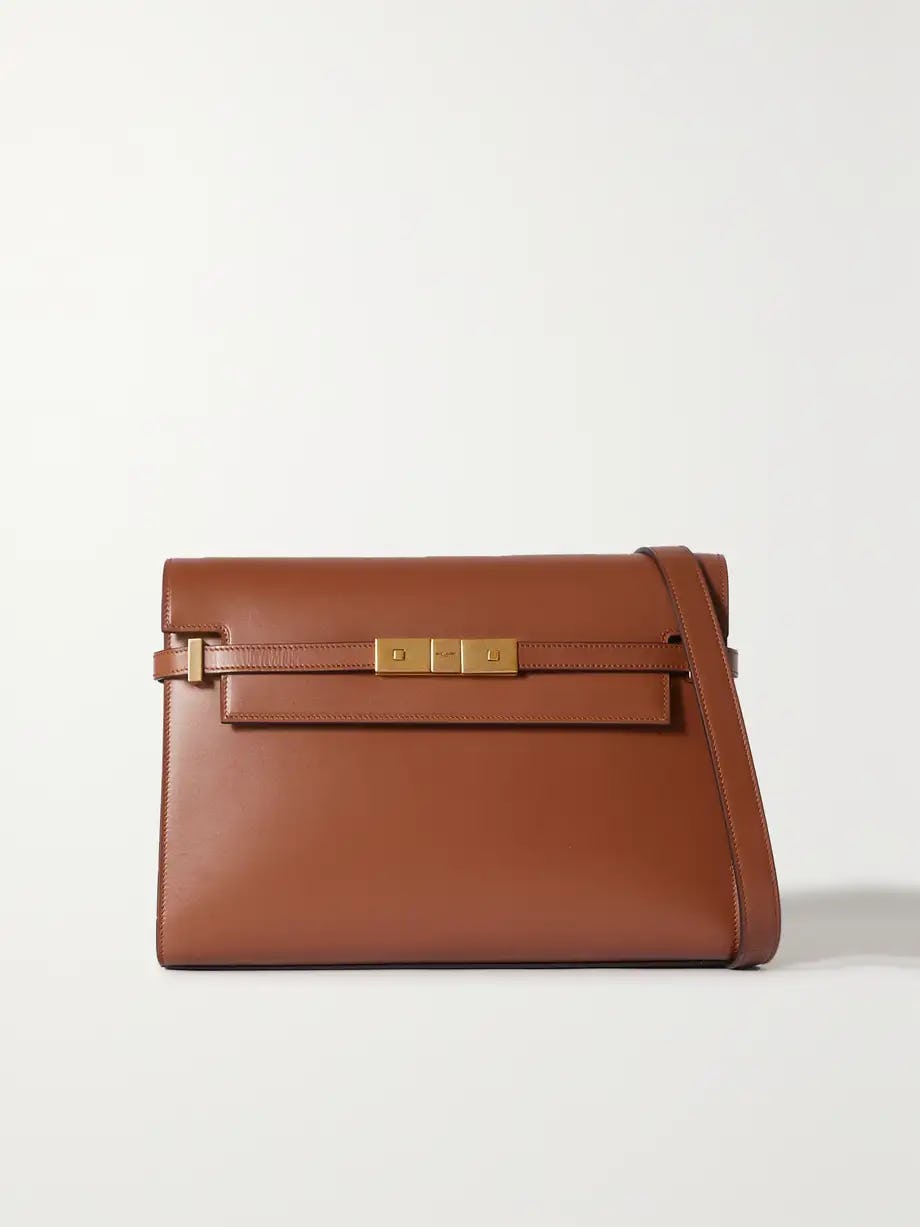 Manhattan Leather Shoulder Bag