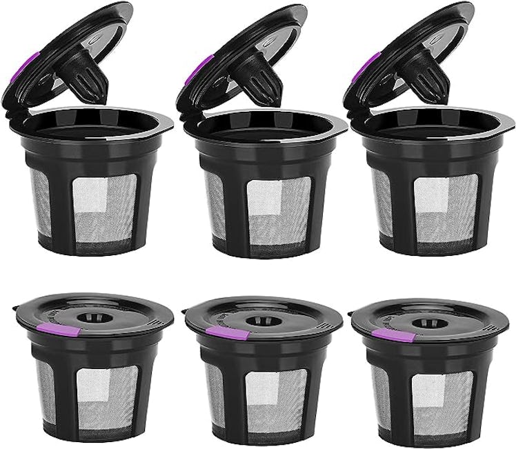 MaxRona Reusable K Cups for Keurig (6-Pack)