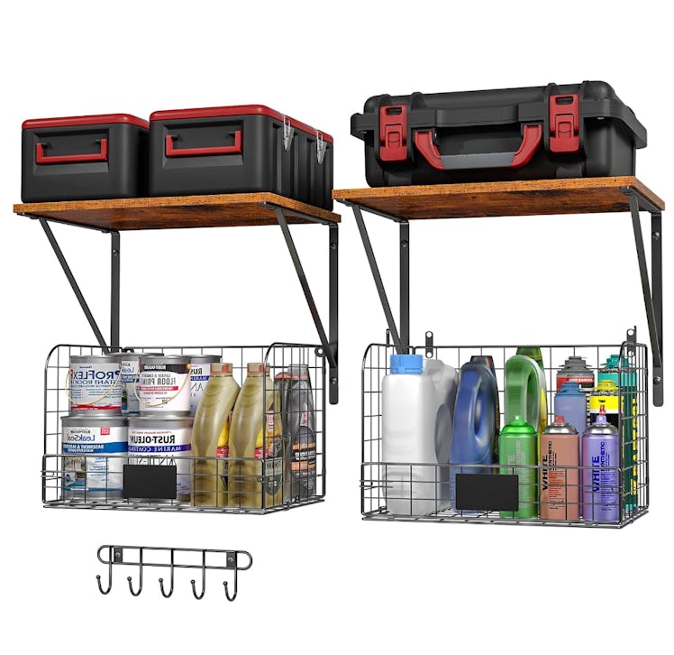 ThreeHio Garage Shelves (2-Pack)