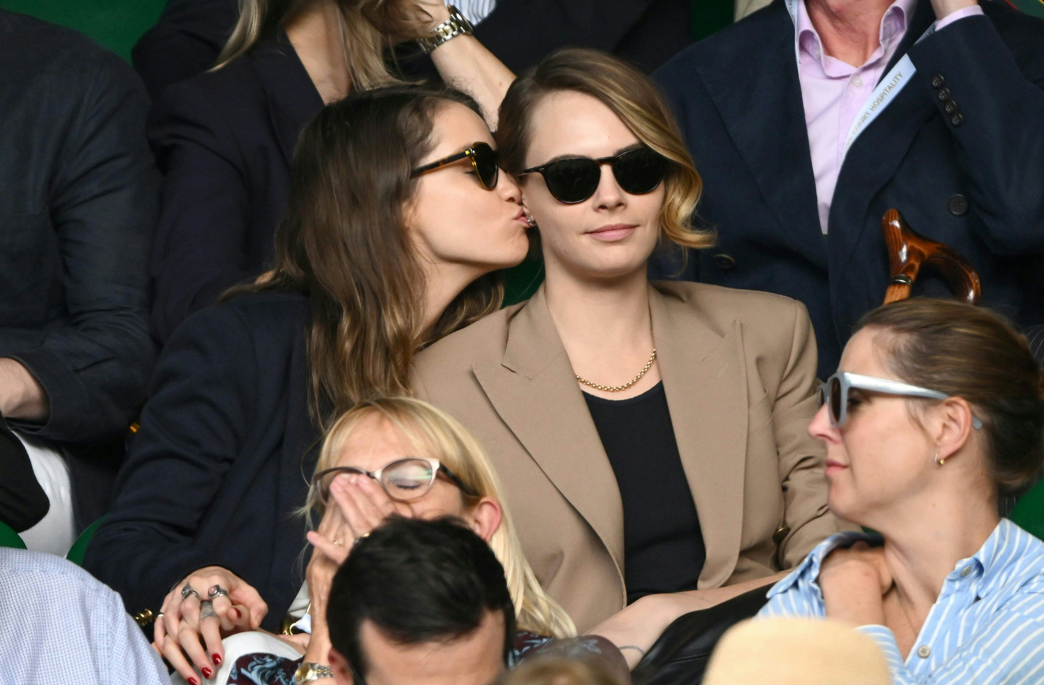 Cara Delevingne Kisses Girlfriend Minke In PDA-Packed Anniversary Post