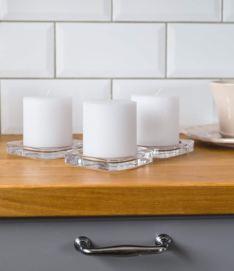 Melt Candle Pillar Candles (Set of 3)