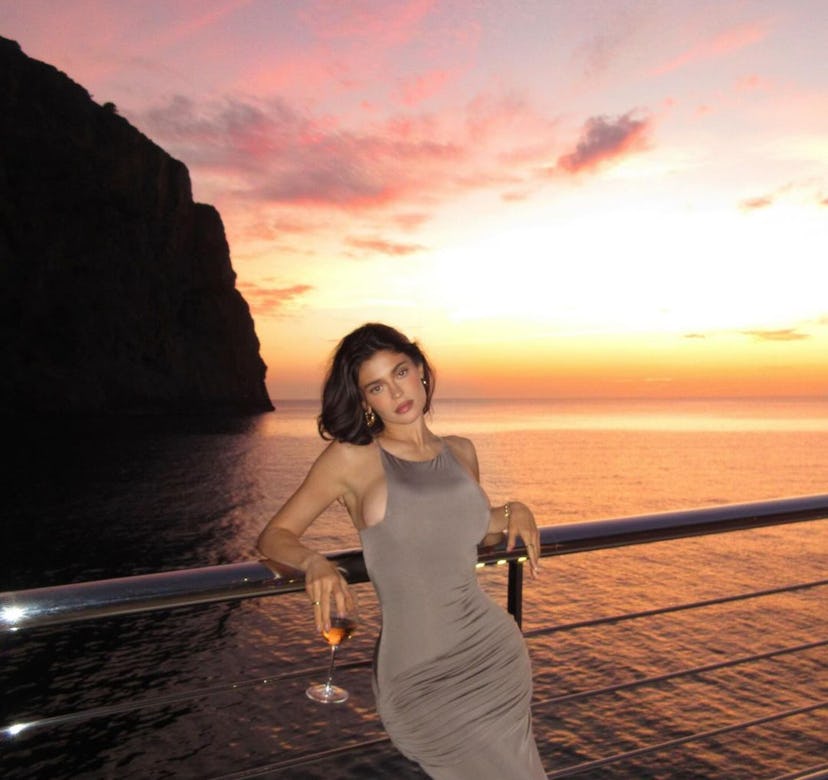 Kylie Jenner beach vacation