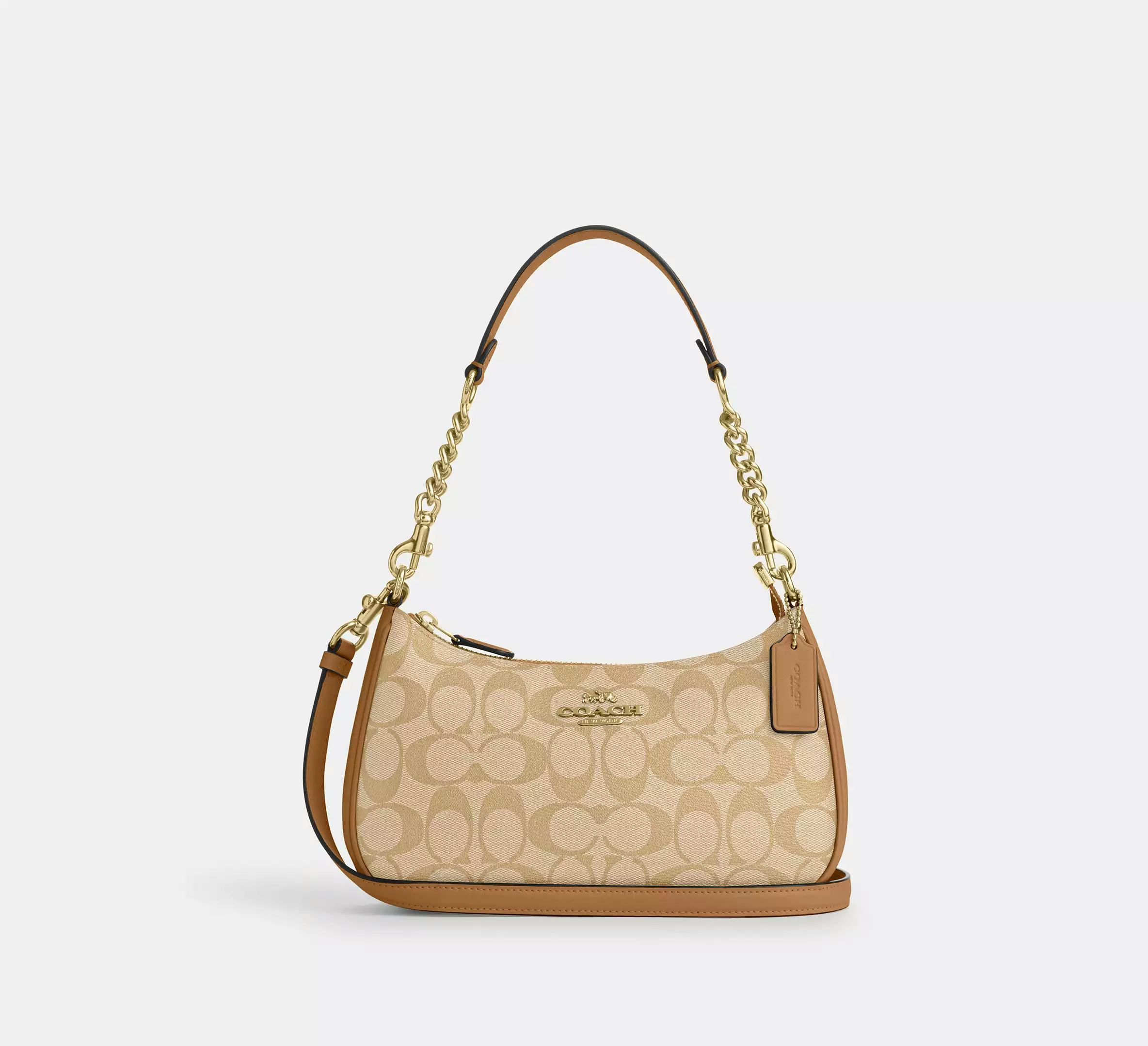 Teri Shoulder Bag In Signature Canvas