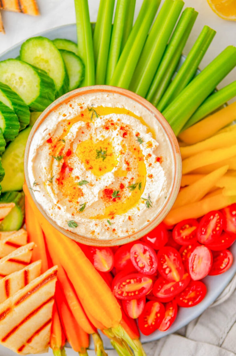 Whipped feta dip is a make-ahead summer appetizer idea to try.