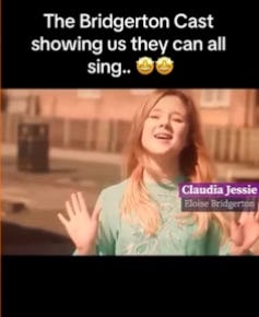 This Video Of The Bridgerton Cast Singing Has Gone Viral, & It Has Fans Begging For A Musical