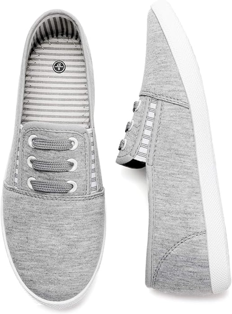 kufeiti Canvas Slip On Sneakers