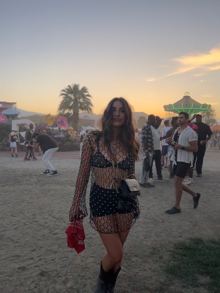 Natalie Abatemarco at Coachella