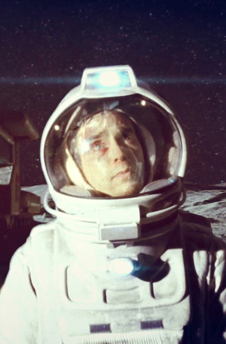 Sam Rockwell wears an astronaut suit in 'Moon'