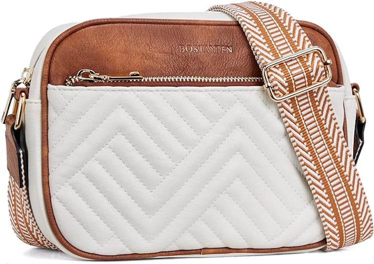 BOSTANTEN Quilted Crossbody Bag