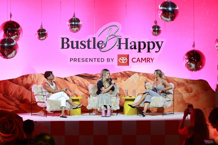 Bustle B.Happy had a "glow up 101" panel with 'Euphoria' head of makeup Doniella Davy.