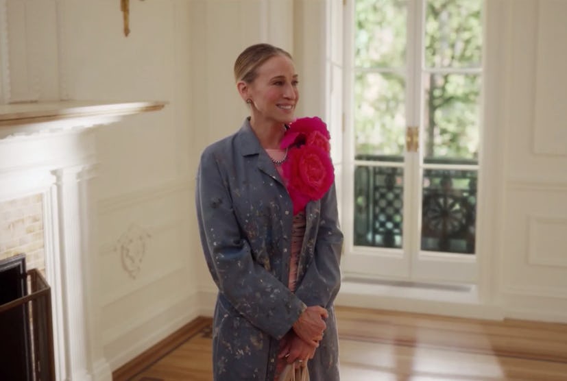 Sarah Jessica Parker's rosette on 'And Just Like That...' Season 2.