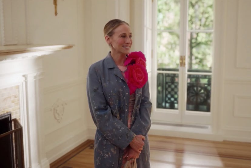 Sarah Jessica Parker’s rosette on ‘And Just Like That…’ Season 2.
