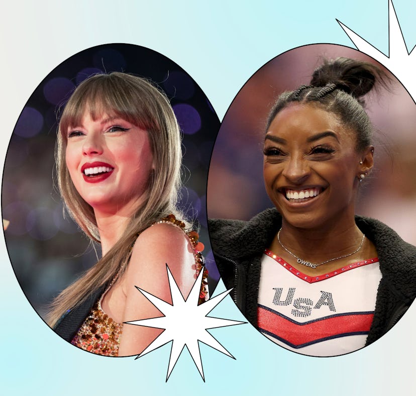 Taylor Swift and Simone Biles