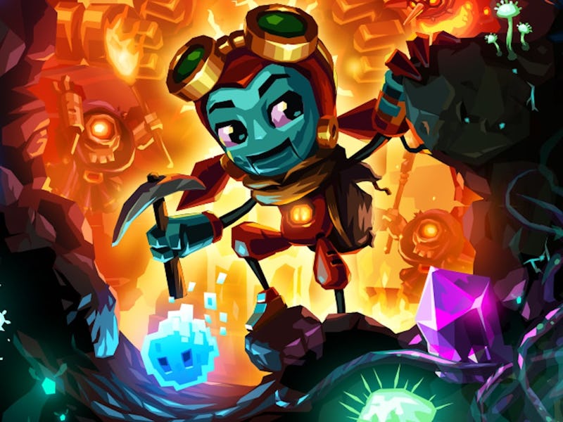 key art from SteamWorld Dig 2