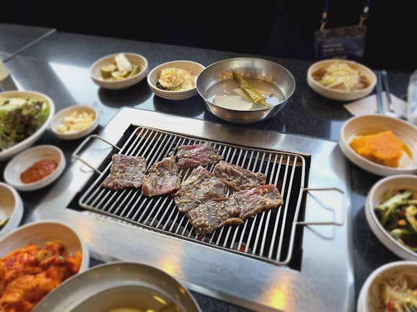 Enjoy Korean barbecue at many restaurants in Seoul, South Korea