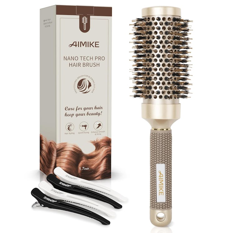 AIMIKE Nano Thermal Ceramic & Ionic Hair Brush