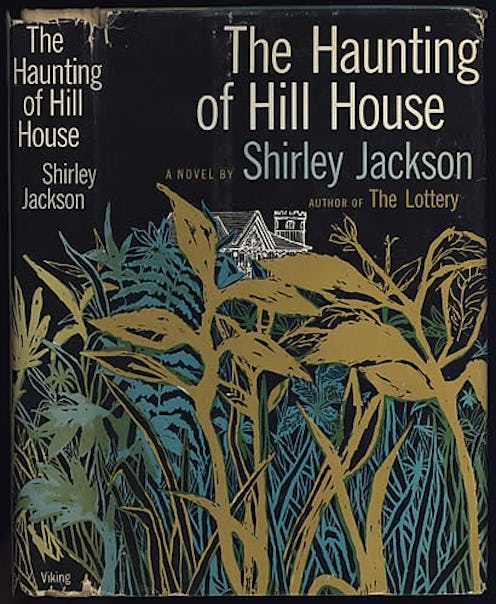 cover of Shirley Jackson's novel The Haunting of Hill House