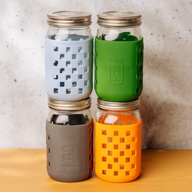 County Line Kitchen Silicone Mason Jar Protector Sleeves