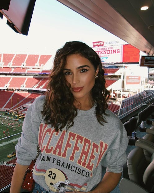 Olivia Culpo game day style