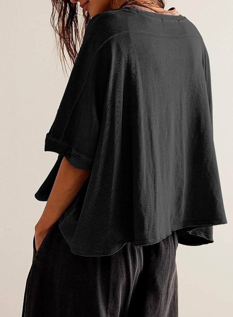 Dokotoo Oversized Solid T-Shirt