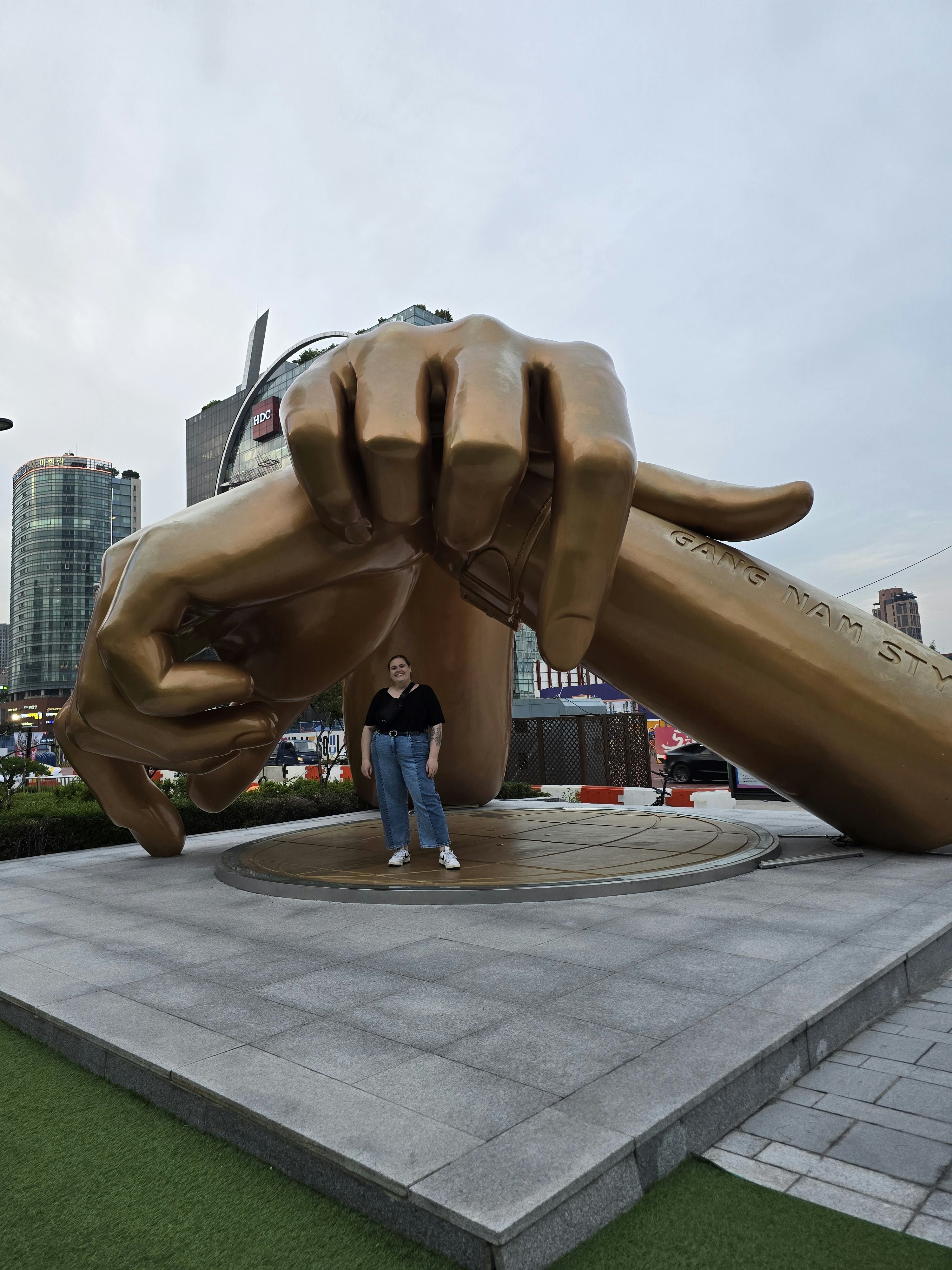 The Statue of Gangnam Style in Seoul, South Korea, pays tribute to Psy&rsquo;s 2012 smash K-pop hit &ldquo;Gangn&hellip;
