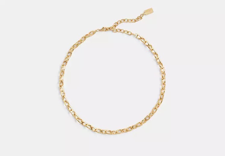 Signature Chain Link Choker Necklace