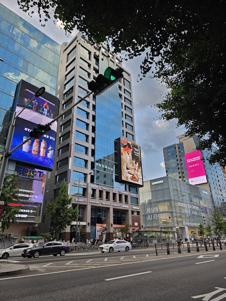 Mirrored buildings and tall skyscrapers can be found in the heart of Seoul, mixed with some areas of...