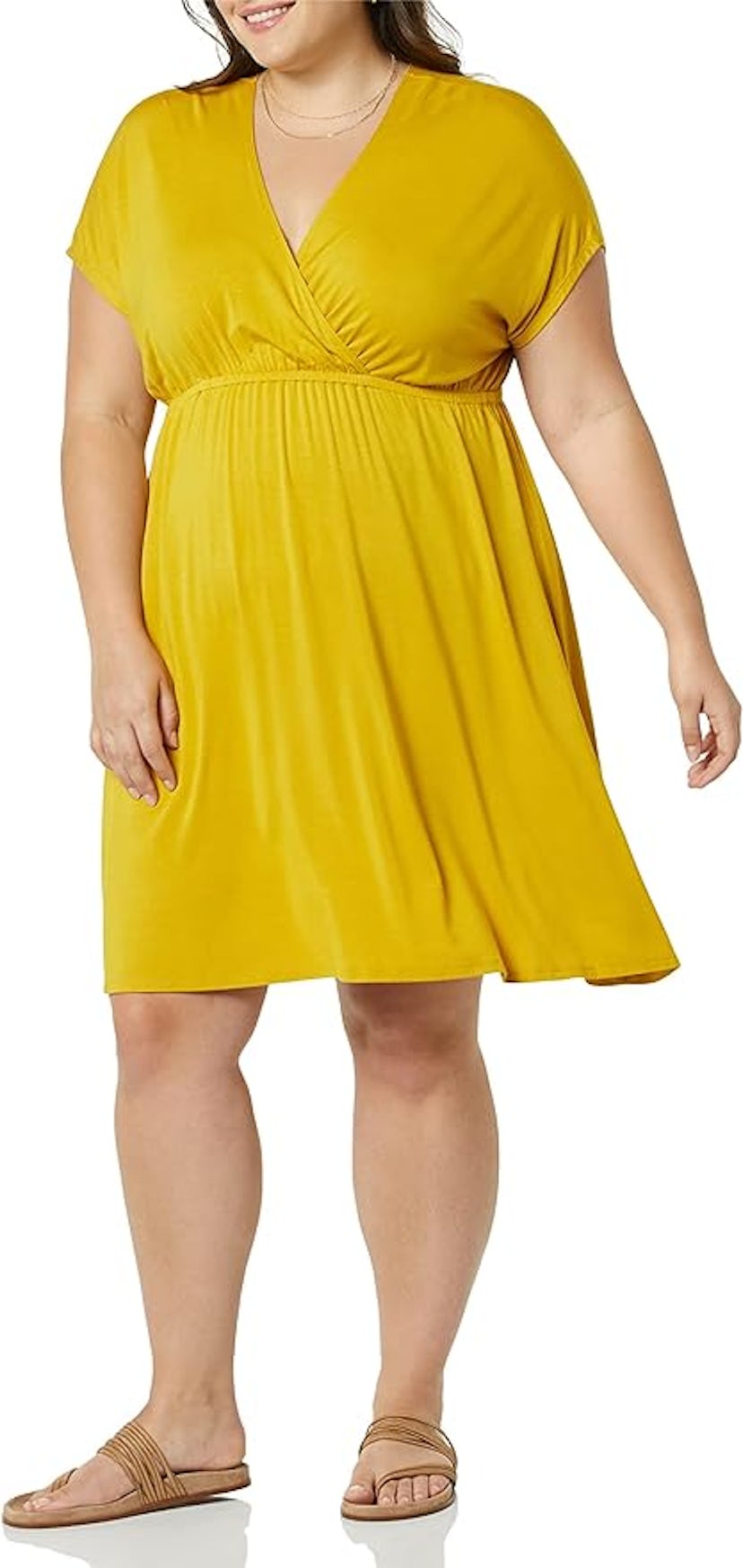 Amazon Essentials Women's Surplice Dress