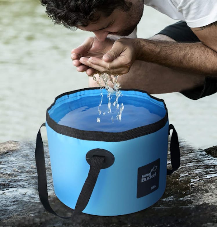  Luxtude Collapsible Bucket with Handle