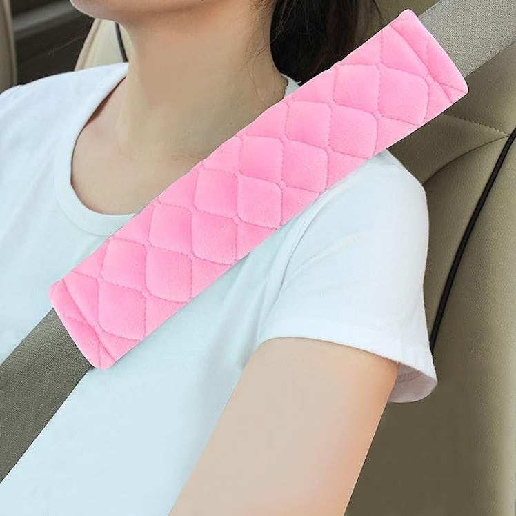 Amooca Soft Seat Belt Cover (2-Pack)