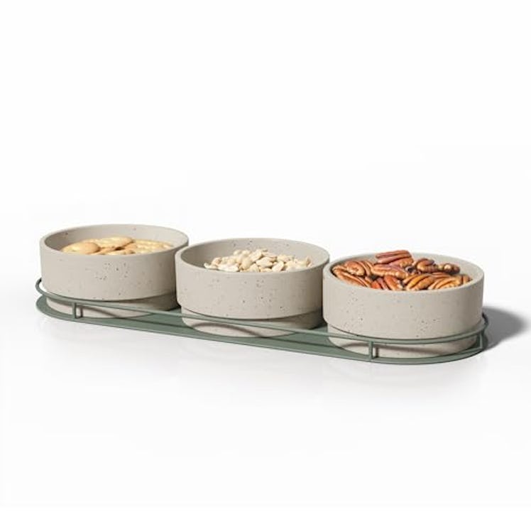 Libken Dip Serving Tray Set