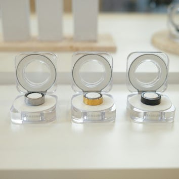 Samsung's Galaxy Ring in three different colors