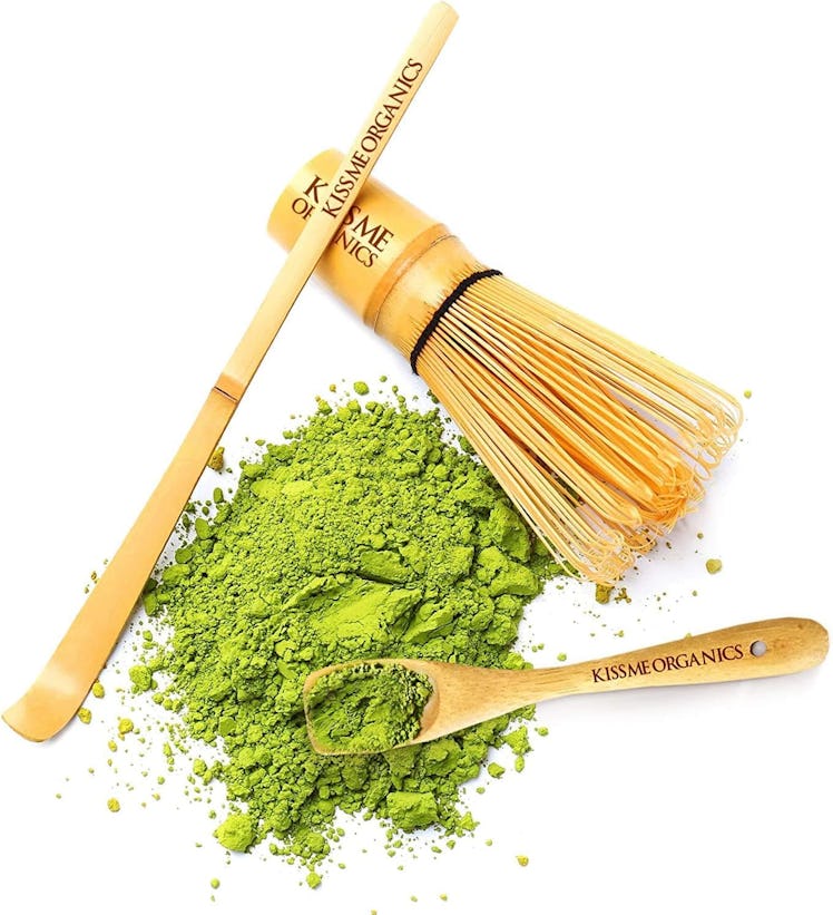 Kiss Me Organics Matcha Tea Set (3-Pieces)