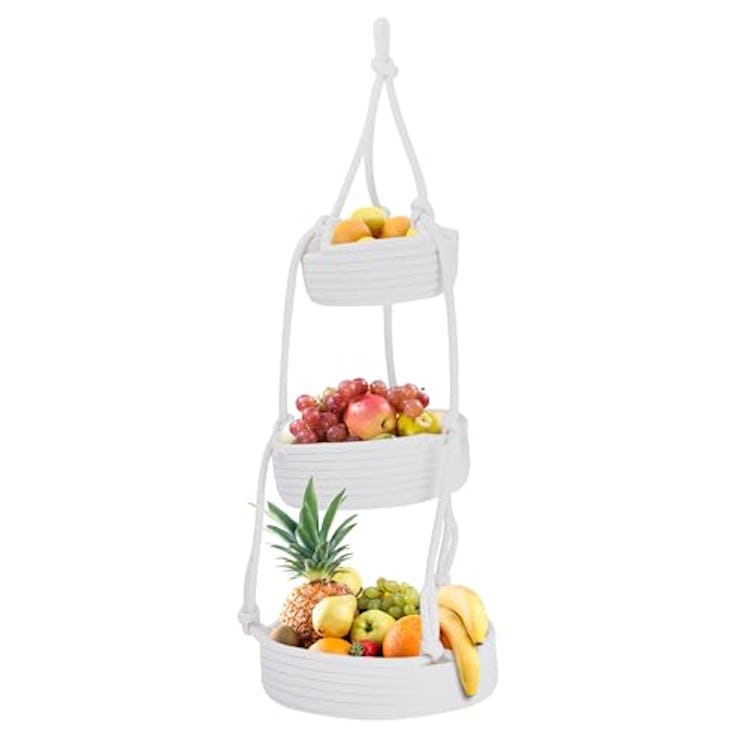 REGAL TRUNK 3-Tier Hanging Fruit Baskets 