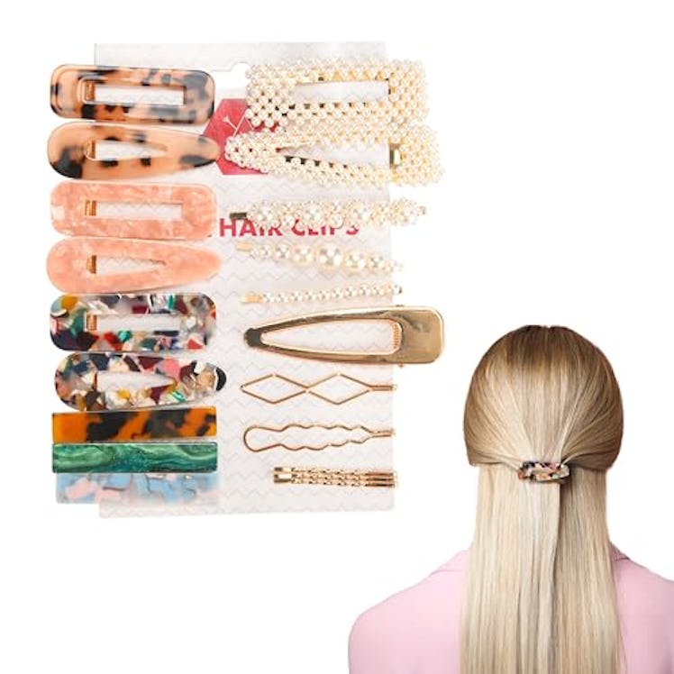 HAWWWY Decorative Hair Clips (20-Pack)