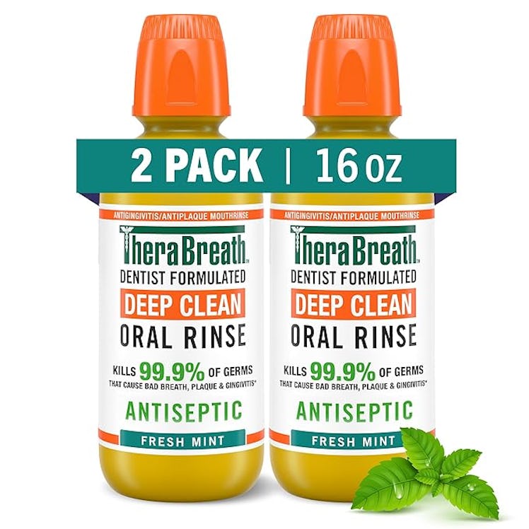 TheraBreath Deep Clean Mouthwash (2-Pack)