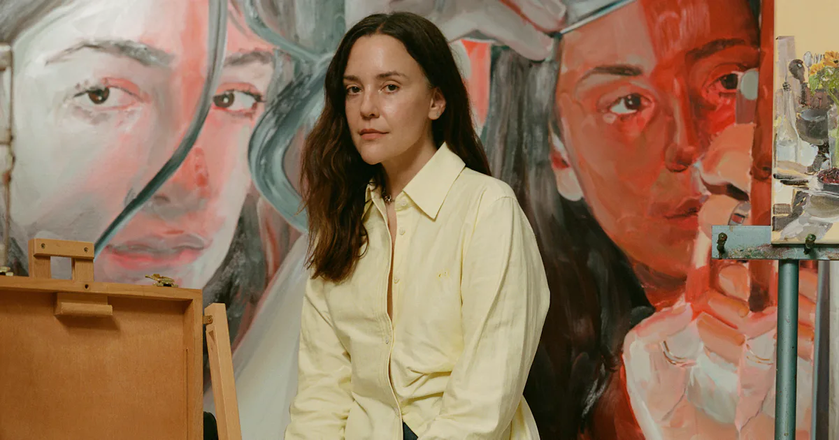 Jenna Ribbing Artist Jenna Gribbon Explores the Dynamics of Motherhood