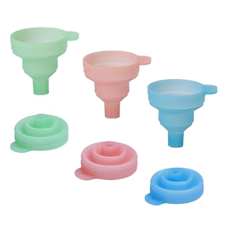 Outlery Collapsible Funnels for Kitchen (Set of 3)