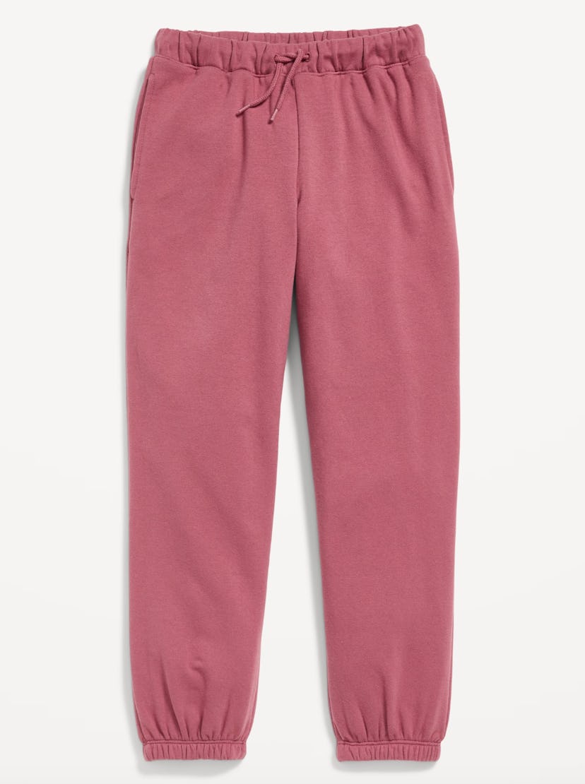 Vintage High-Waisted Jogger Sweatpants