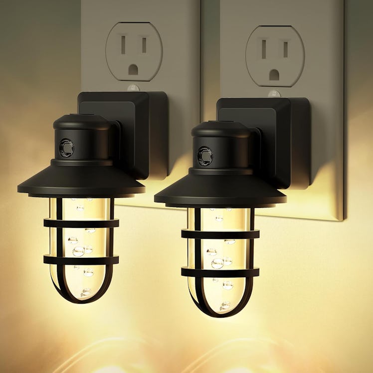 Fulighture Vintage LED Night Lights (2-Pack)