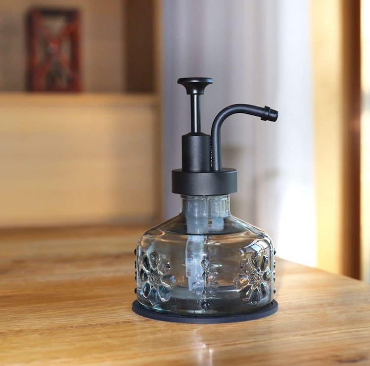 OCTMUSTARD Glass Soap Dispenser