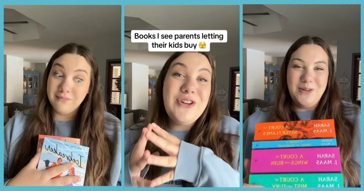 Woman warns of ‘totally inappropriate’ books teenagers may want to read