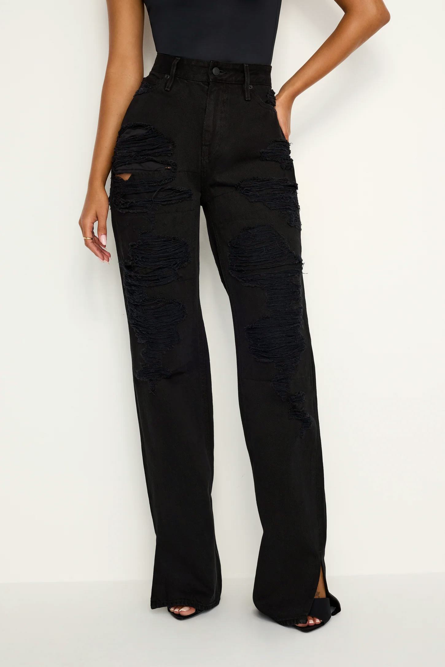 The Khloe Jean in Black