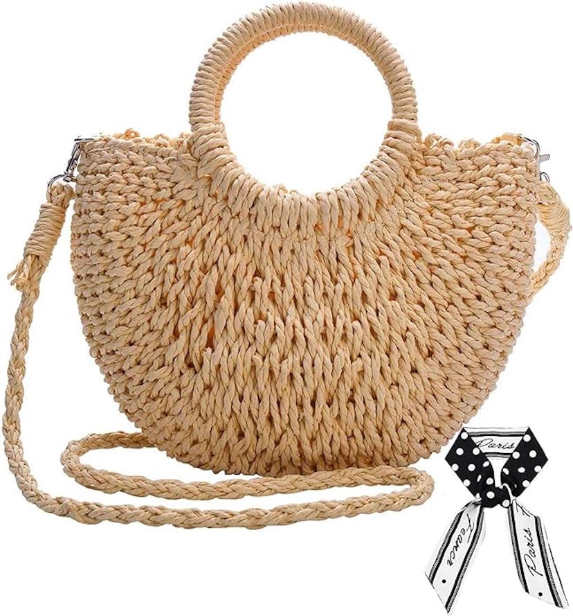 Dailyacc Straw Shoulder Bag 