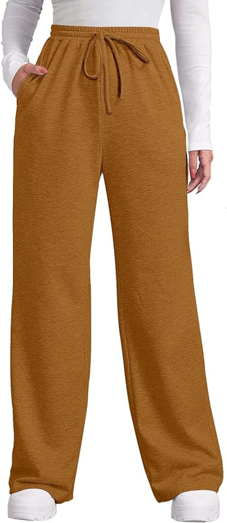 OFEEFAN Elastic-Waist Sweatpants