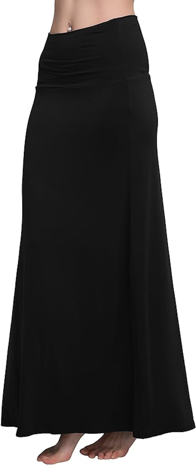 Urban CoCo Stretchy High Waist A-Line Skirt 