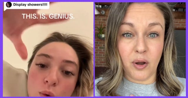 Women on TikTok are raving about the concept of a display shower, sharing how the newer trend eased ...