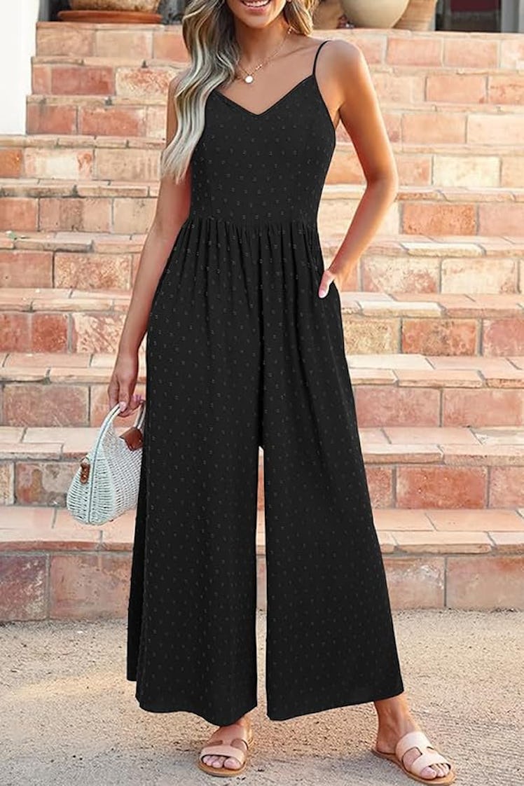 LAISHEN Wide-Leg Jumpsuit