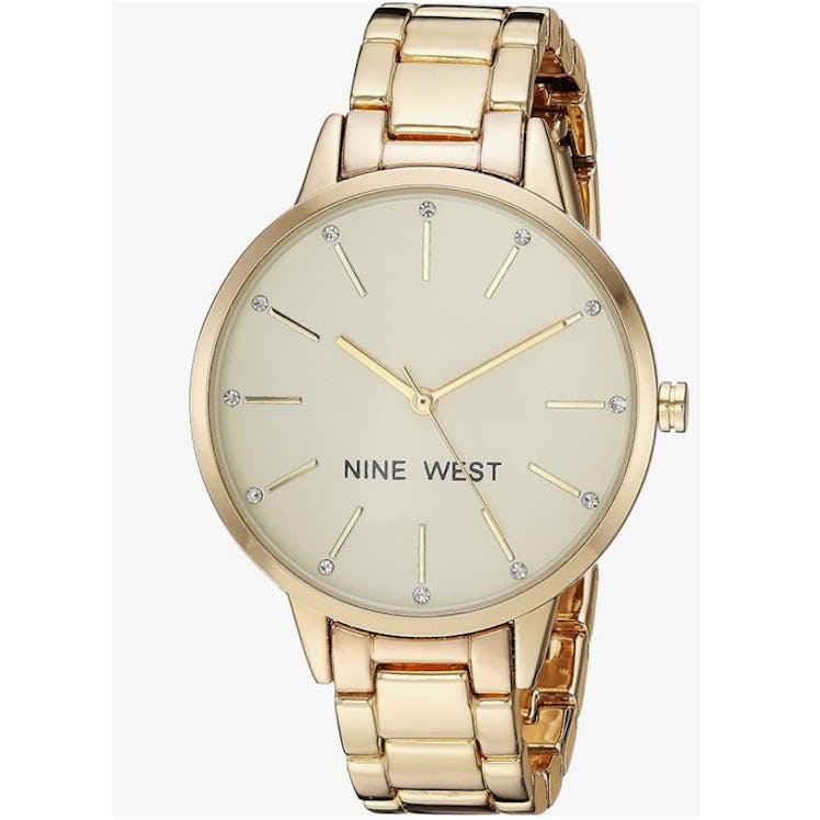 Nine West Crystal Accented Watch